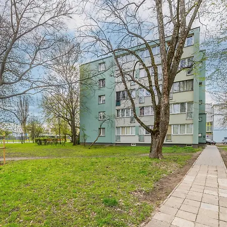 Modern Black & Wooden Apartment Warsaw Near The Airport By Noclegi Renters-3