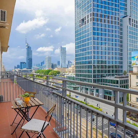 Apartament na Alejach Jerozolimskich przy Pałacu Kultury i Nauki by Noclegi Renters-3