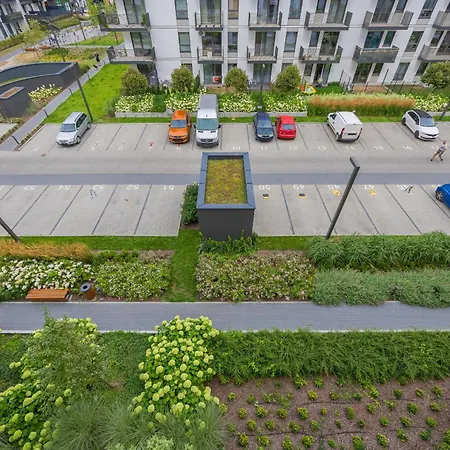 Nowoczesny Apartament Z Balkonem I Miejscem Parkingowym Warszawa Ursus By Noclegi Renters-2