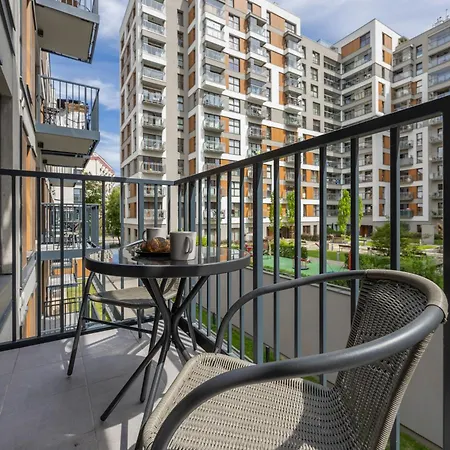 Piekne Studia Dla 3 Osob & Parking Warszawa By Noclegi Renters-2
