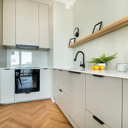 Air Conditioned Apartment In Warsaw With Parking And Bathtub By Noclegi Renters-2