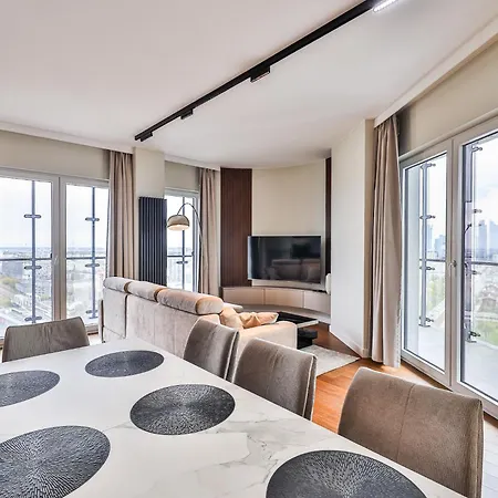 Kasprzaka 29 Panorama Tower 20 piętro 85m2 By Perfect Apart 2015-2