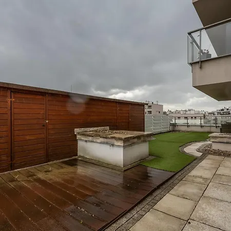 Sokratesa Business Apartments - 52M2 Terrace, Parking, Metro Nearby - By Rentujemy-3