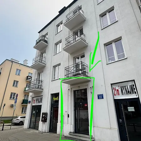 Stylowa Kawalerka z WiFi Praga Mińska 22 Blisko PGE Narodowego-3