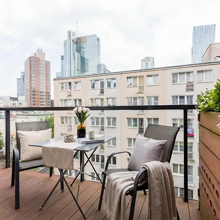 Golden Apartments Warsaw - Luxury Building, Rooftop Terrace, Sienna-2
