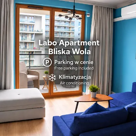 Labo Apartment Bliska Wola - parking, klimatyzacja-3