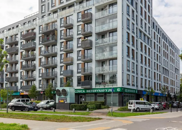 Warsaw Ursynów Apartment with Balcony by Noclegi Renters, Polska