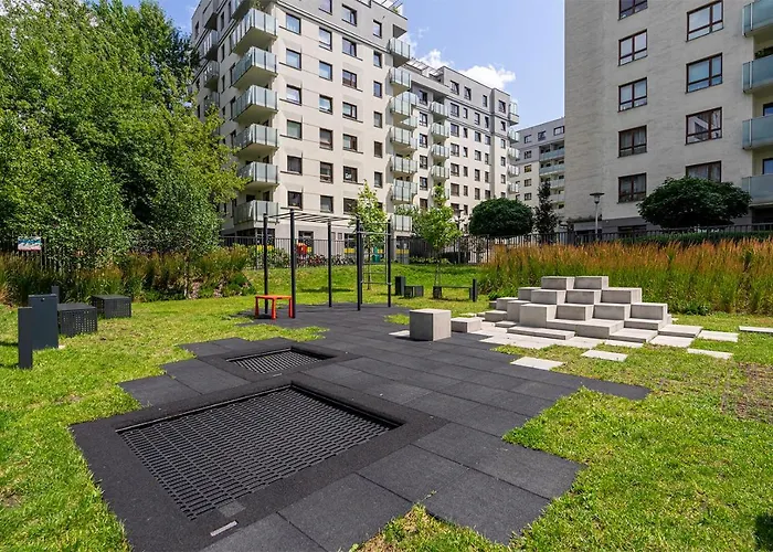 8Th Floor Downtown Warsaw Apartments N2 - Parking, City View, Balcony - By Rentujemy, Polska