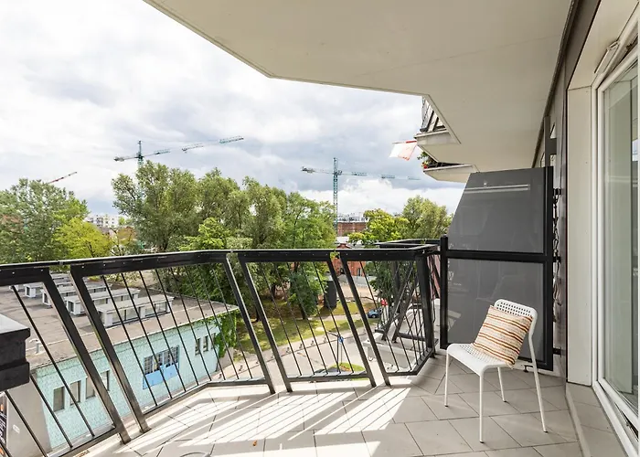 Superapart Minska Apt91 - Stylowe Wnetrza Z Balkonem Варшава, Польща