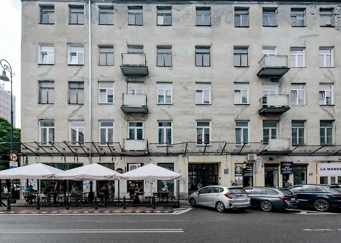 Apartament Wspolna 54A - Bezplatny Parking 450M - Balkon Warszawa, Polska