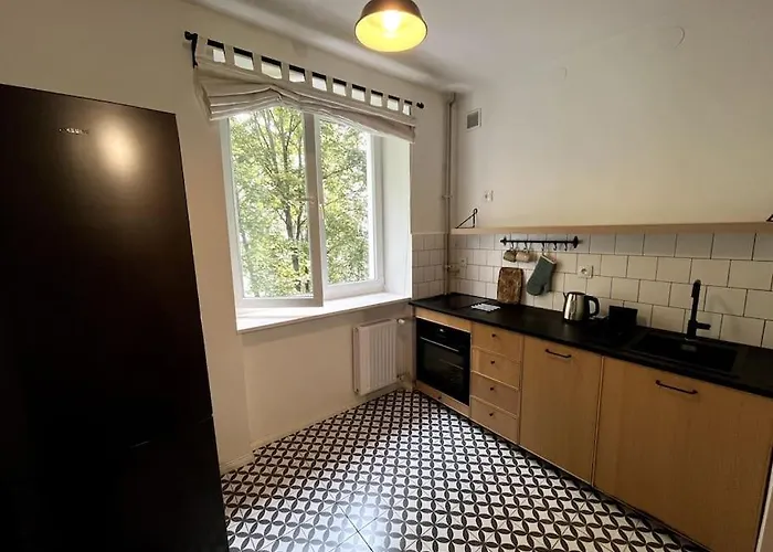 Cozy Studio Flat in Saska Kępa Warszawa, Polska