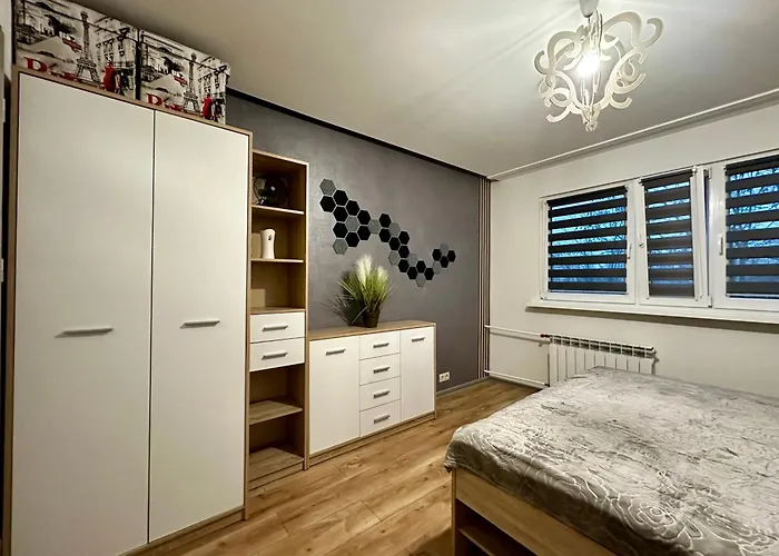 Apartament Wieluńska Warszawa, Polska
