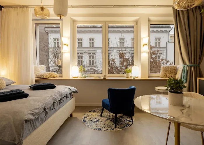 Romantic Studio Hoża Downtown Warszawa, Polska