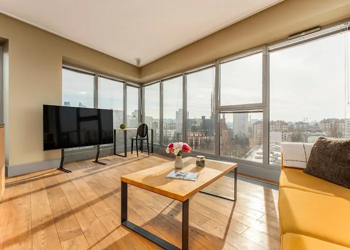 Warsaw City View Apartment Sokołowska, Polska