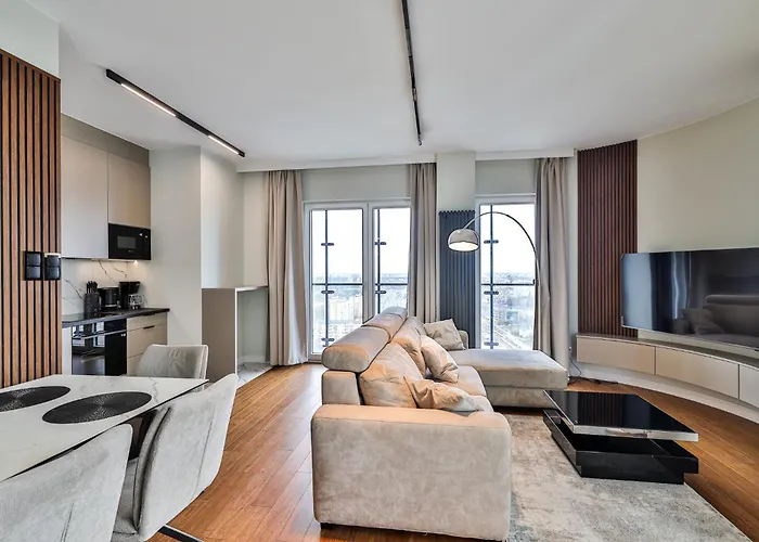 Kasprzaka 29 Panorama Tower 20 piętro 85m2 By Perfect Apart 2015 Warszawa, Polska