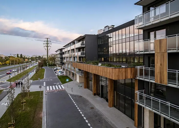 Pileckiego 59 Studio Z Balkonem Bezplatny Parking By Perfect Apart Варшава, Польща