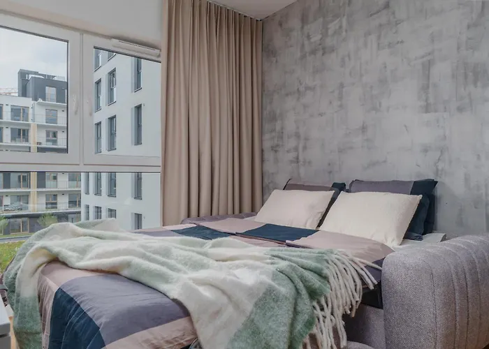 Apartament Family Green z garażem, klimatyzacją do 6 osób Warszawa, Polska