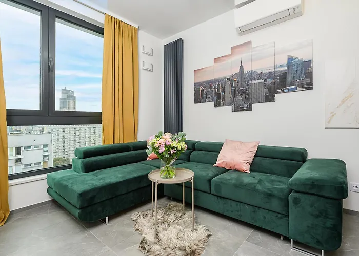 Lumina I Premium Apartments With Balcony I 15Th Floor I View Warszawa, Polska