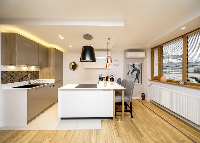 Golden Apartment With Air Condition By Your Freedom Warszawa, Polska