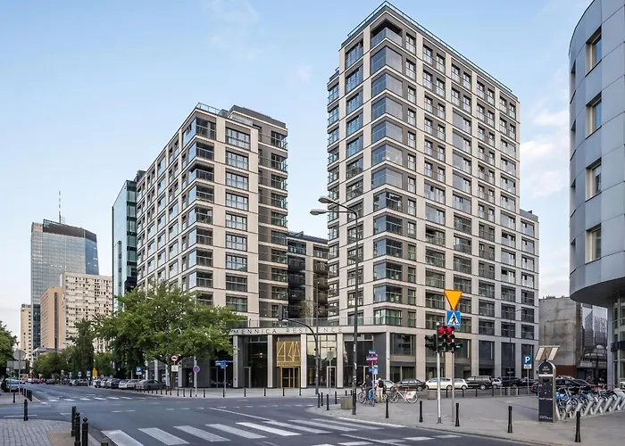 Golden Skyline Suites - Mennica Residence - Panoramic City View Warszawa, Polska