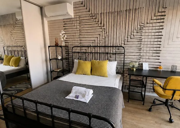 Modern Studio In The Heart Of Browary Warszawskie, Beautiful View And Free Netflix Warszawa, Polska