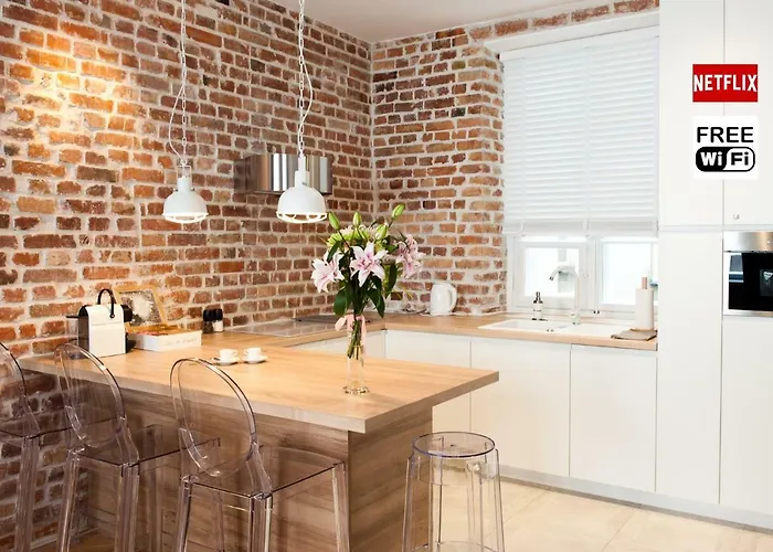Red Brick Old Town Apartment Warsaw, Poland
